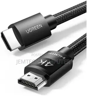 Ugreen Hdmi Cable Male to Male Black 10m