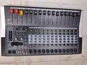 Powered Mixer 12channel (Small Body With One Equalizer)