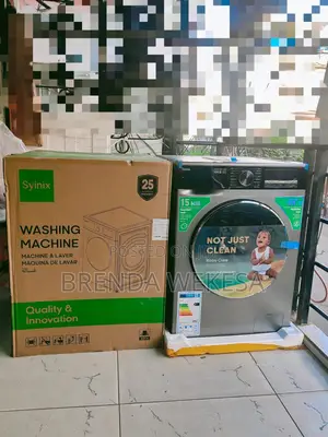 12kg Frontload Syinix Washing Machine Wash and Spin