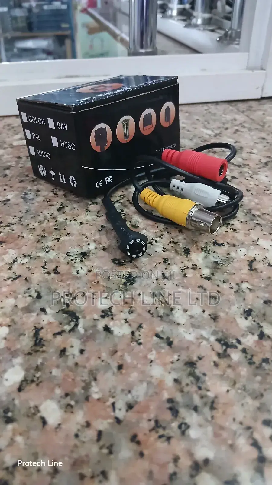 Ahd Pinhole Hidden CCTV Camera