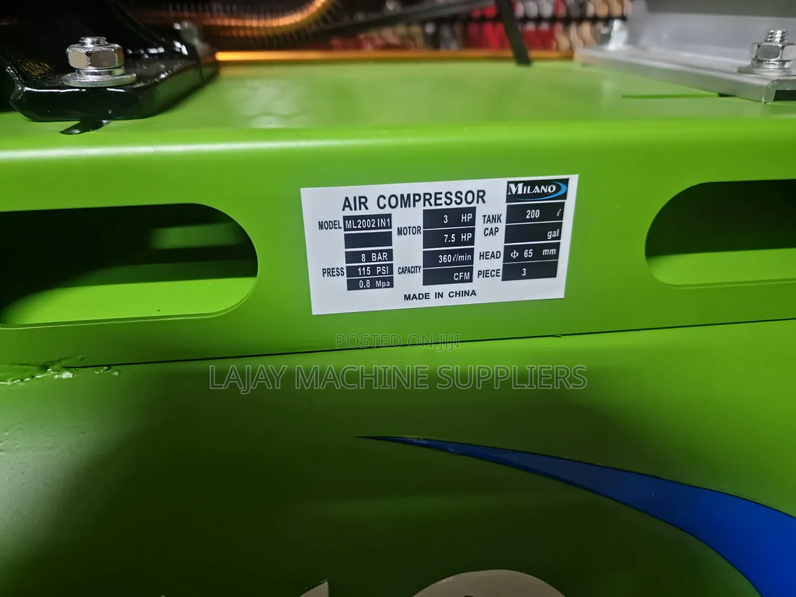 2 in 1 Air Compressor 200litres