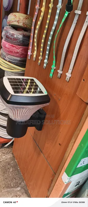 Solar Pillar/Gate Light