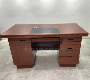 Office Tables: 1.4 Meters Executive Desk With Hidden Storage