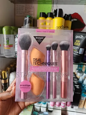 Makeup Brushes Set + 2pcs Beauty Blender