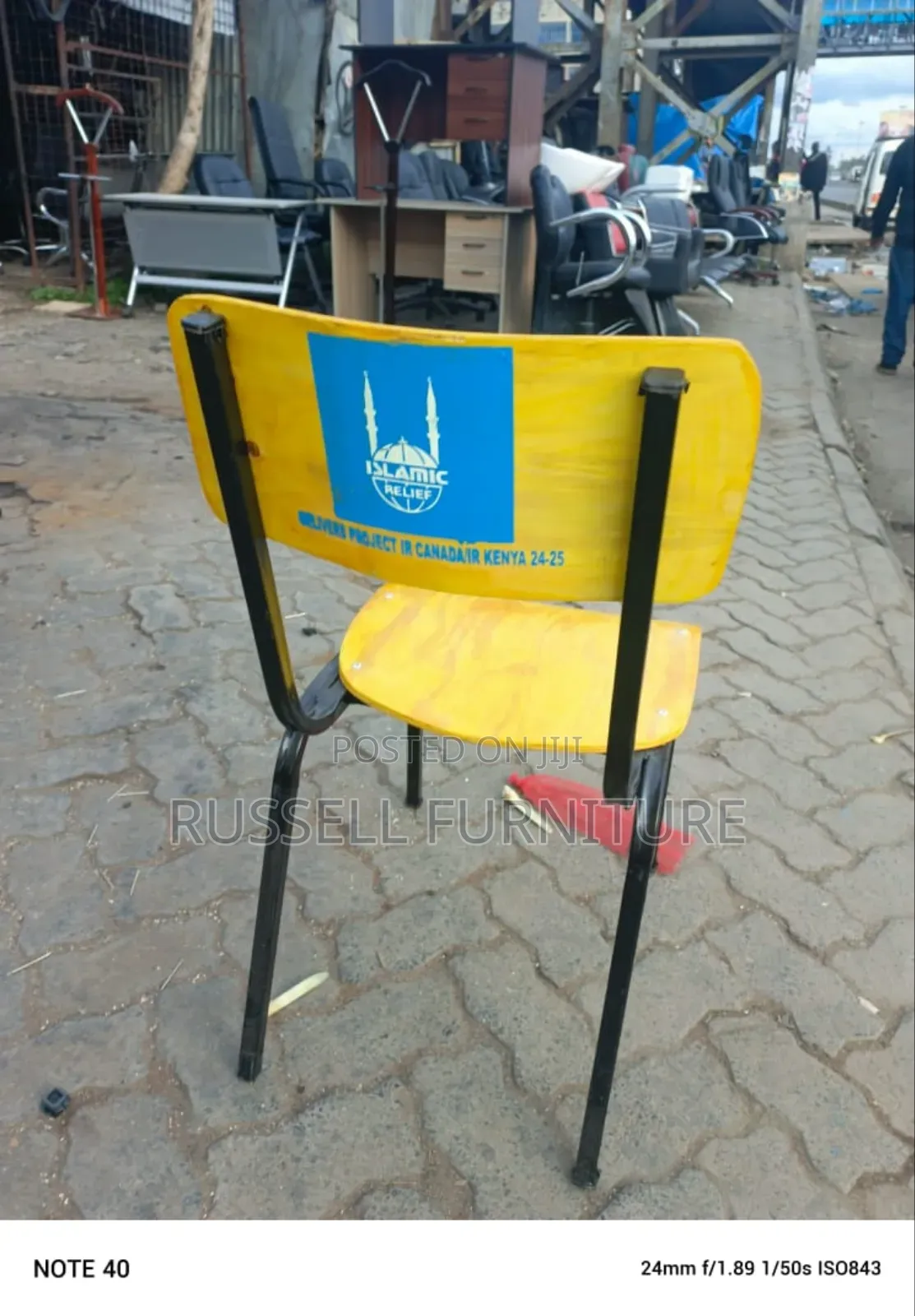 Labelled Student Chair