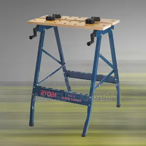 Ryobi RWB-100 Work Bench Fold Down 60.5-76cm 4960673690617
