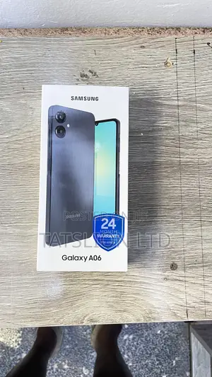 New Samsung Galaxy A06 64 GB Black