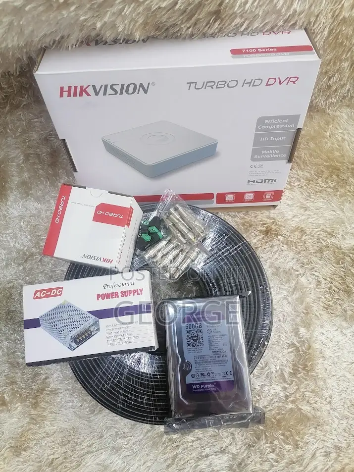 Hikvision One Full Hd 2mp 1080p CCTV Camera Complete System