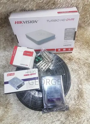 1 Camera CCTV Hikvision 4 Channel CCTV Complete Package 2mp