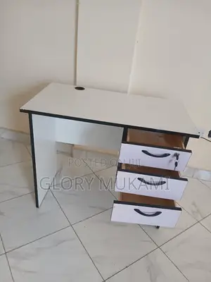 White Office Desk Table