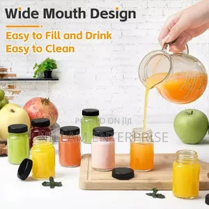 Set of 6 Gingershots Glass Bottles*