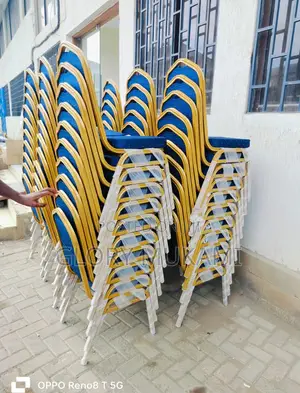 Blue Imported Conference Chairs