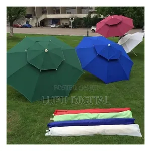 Double Layer Strong Sturdy Outdoor Beach Umbrella