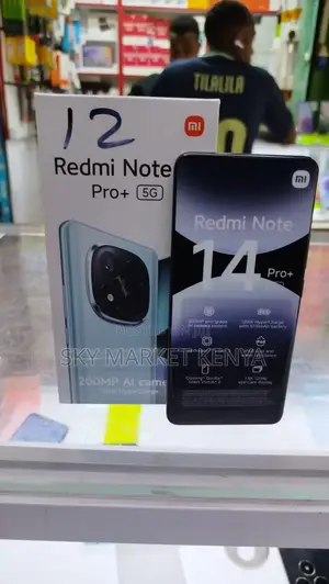 New Xiaomi Redmi Note 14 Pro+ 5G 512 GB Black