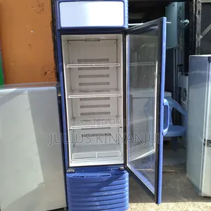 Blue Fast Cooling Display Fridge