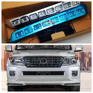 Lc200, Front Bumper DRL (Led). For Toyota Land Cruiser