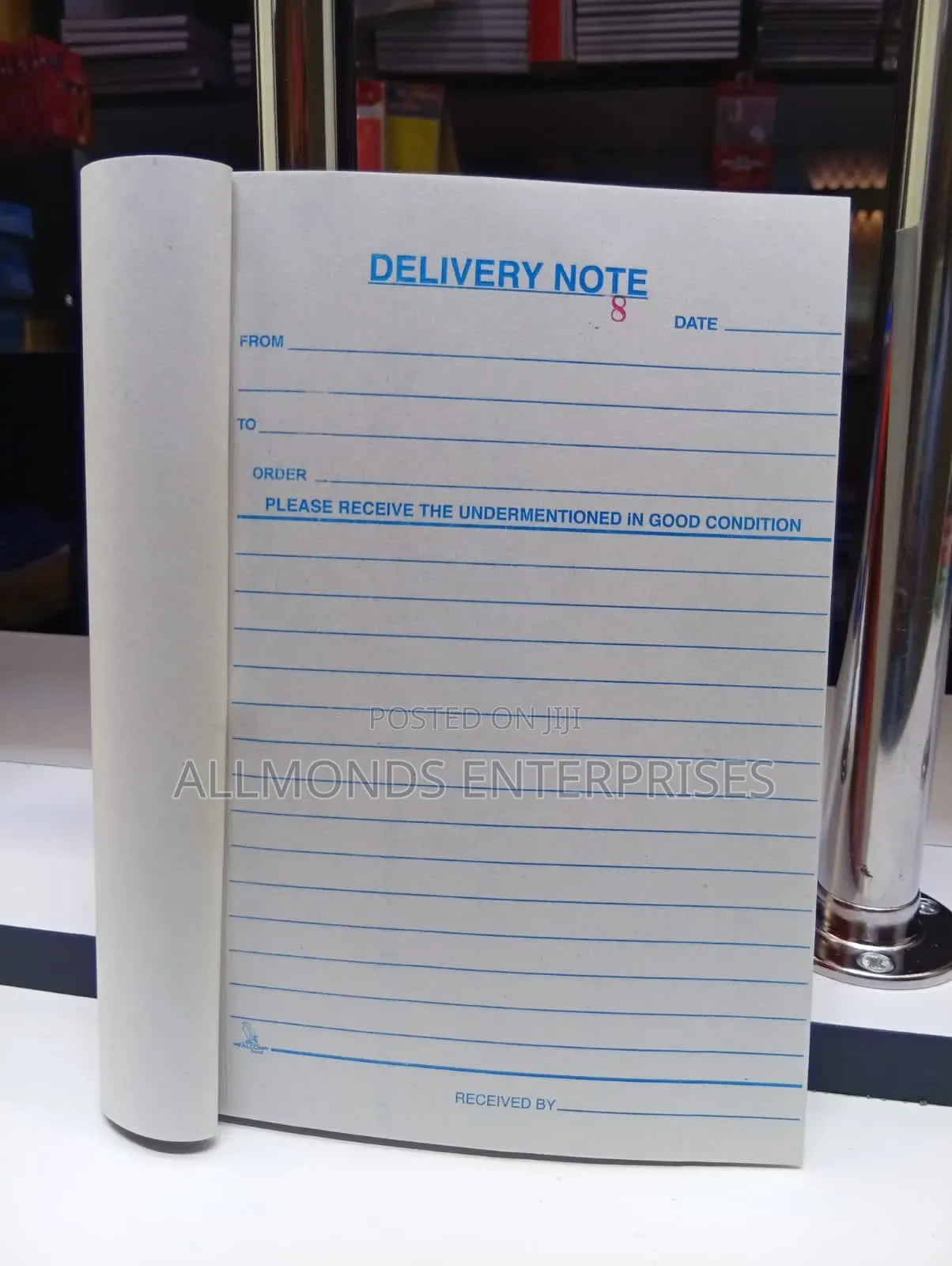 A5 Delivery Duplicate Book (100*2 Sheets)