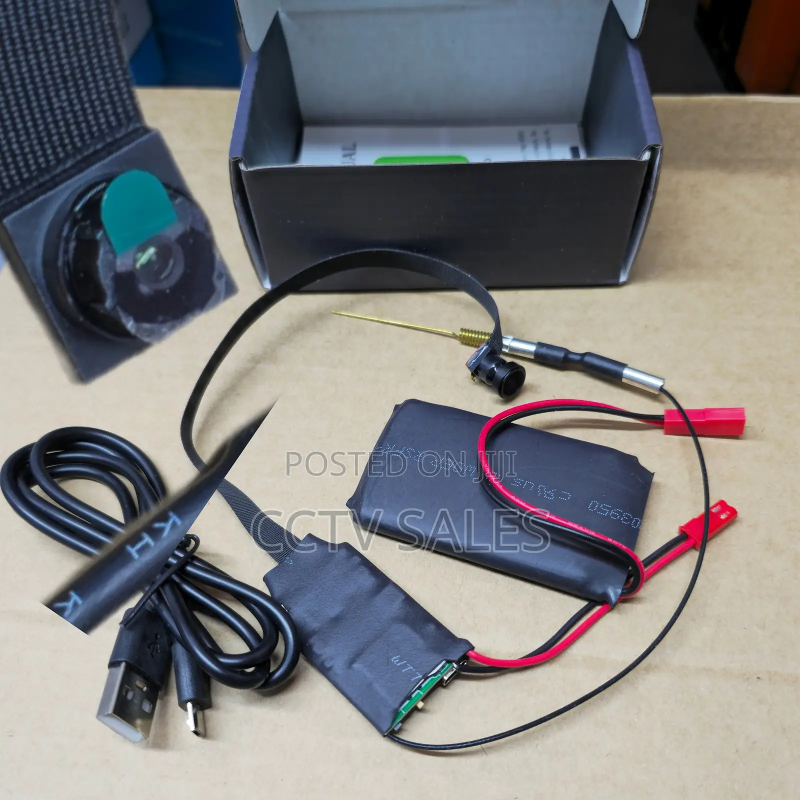 Mini Spy CCTV Camera With Audio and Night Vision