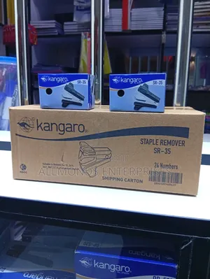 A Carton of Kangaroo Staple Remover Sr-35 - 24 Pieces