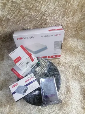 2 Cctv(1dome,1bullet) 1080p Hikvision CCTV Cameras Kit