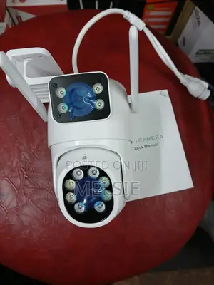 Outdoor PTZ Ip Wireless Home Security Wifi Dual Lens Camera