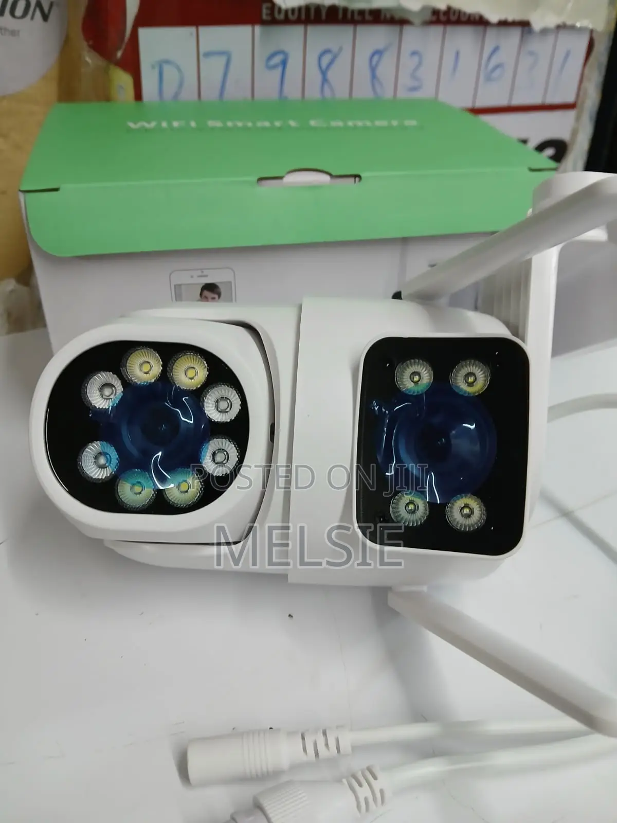 Dual Lens Dual View Icsee Wifi Camera