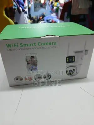 Dual Lens Wifi Security Camera Night Vision Outdoor Wireless