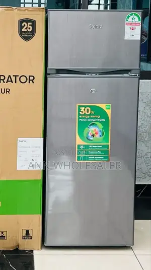 3 Star Syinix 210ltrs Double Fridge.