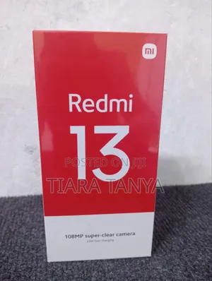 New Xiaomi Redmi 13 256 GB Black