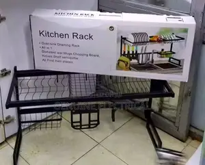 Spacious Dish Rack Over the Sink