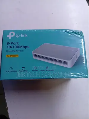 Tp-Link Tl-Sf1008d 8-Port 10/100mbps Desktop Switch