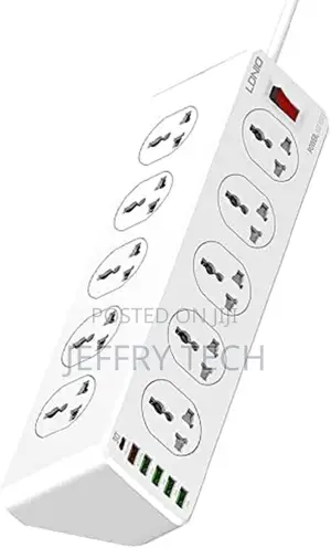 Ldnio Power Extension With 10-Outlet Surge Protector Power S