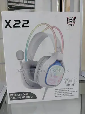 Onikuma X22 Usb + 3.5mm Colorful Light Wired Gaming Headset