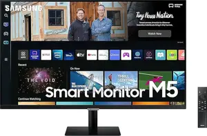Samsung Ls27bm500emxue 27” Smart FHD Monitor With Smart Tv