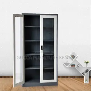 Office Cabinets:2-Door Industrial-Grade Filing Cabinet
