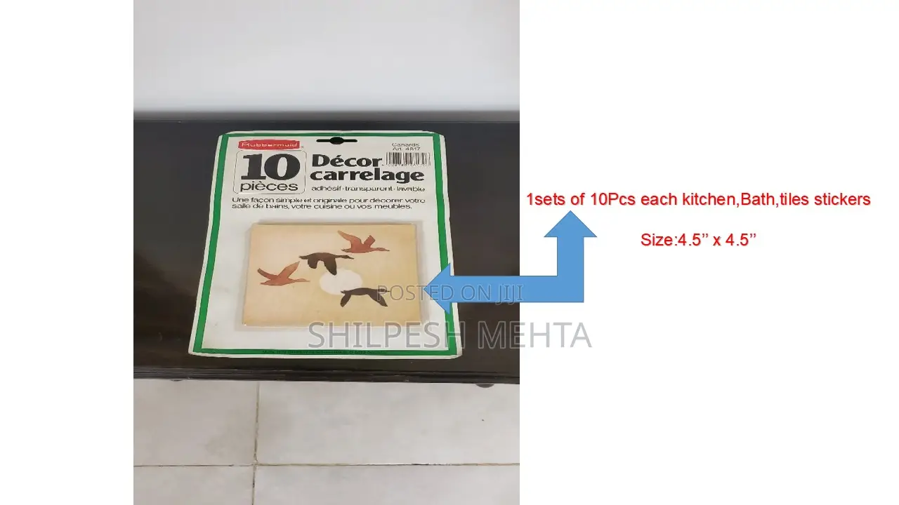 Kitchen Bath Tile Stickers (10pcs Each)