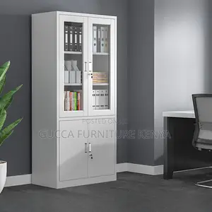 Cabinets:Hydrophobic Steel Supplies Storage 2-Door Cabinet