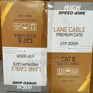 Pure Copper Ethernet Cat 6 Cable