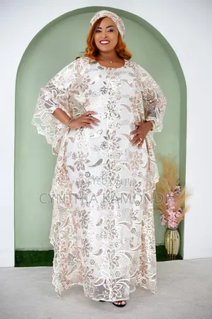 Heavy Lace Maxi Dress