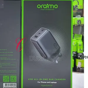 65w Charger Oraimo Hypergan 65w Phone Laptop Charger