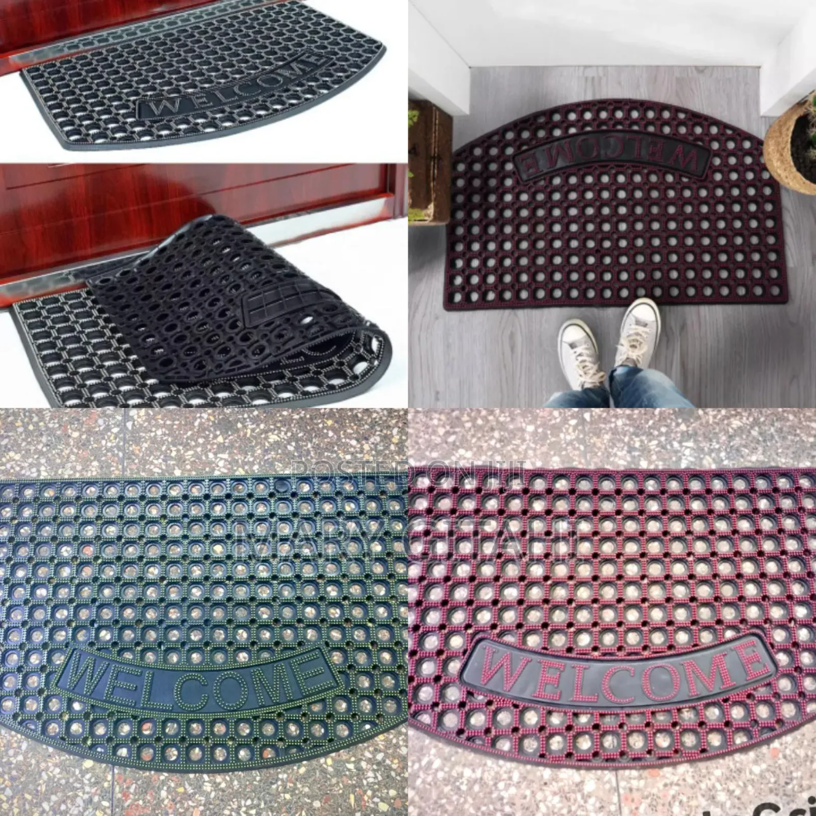 50*80cm Rubber Door Mat
