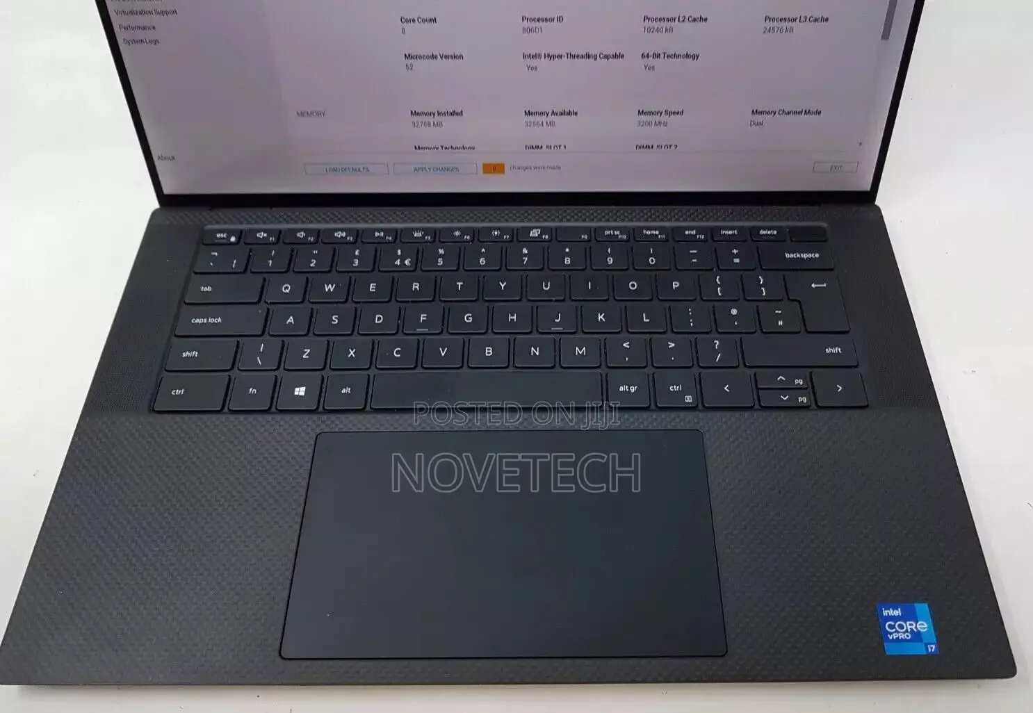 Laptop Dell Precision 5550 32GB Intel Core i7 SSD 512GB