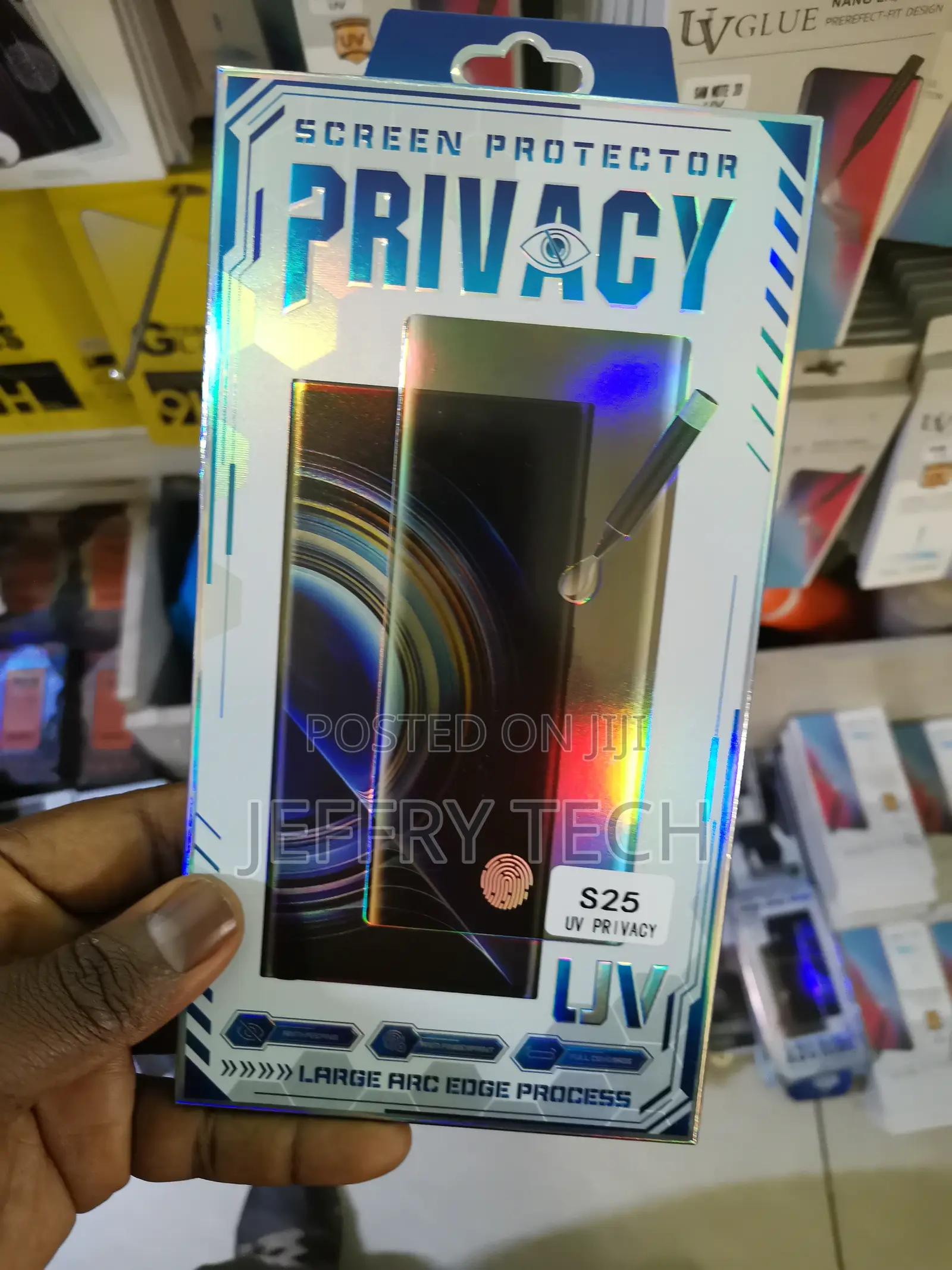 Wsken Samsung Galaxy S25 Uv Privacy Screen Protector