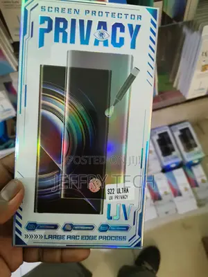Ni-Shen Galaxy S22 Ultra Privacy Screen Protector Glass Uv