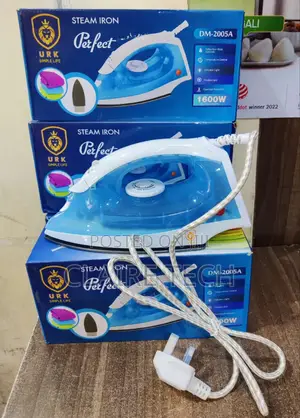 Euroken Urk Steam Iron Box With Teflon Non-Stick Soleplate