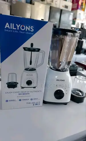 Ailyon 2in1 Blender + Grinder 4 Speed 300w 1.5l 1yr Waranty