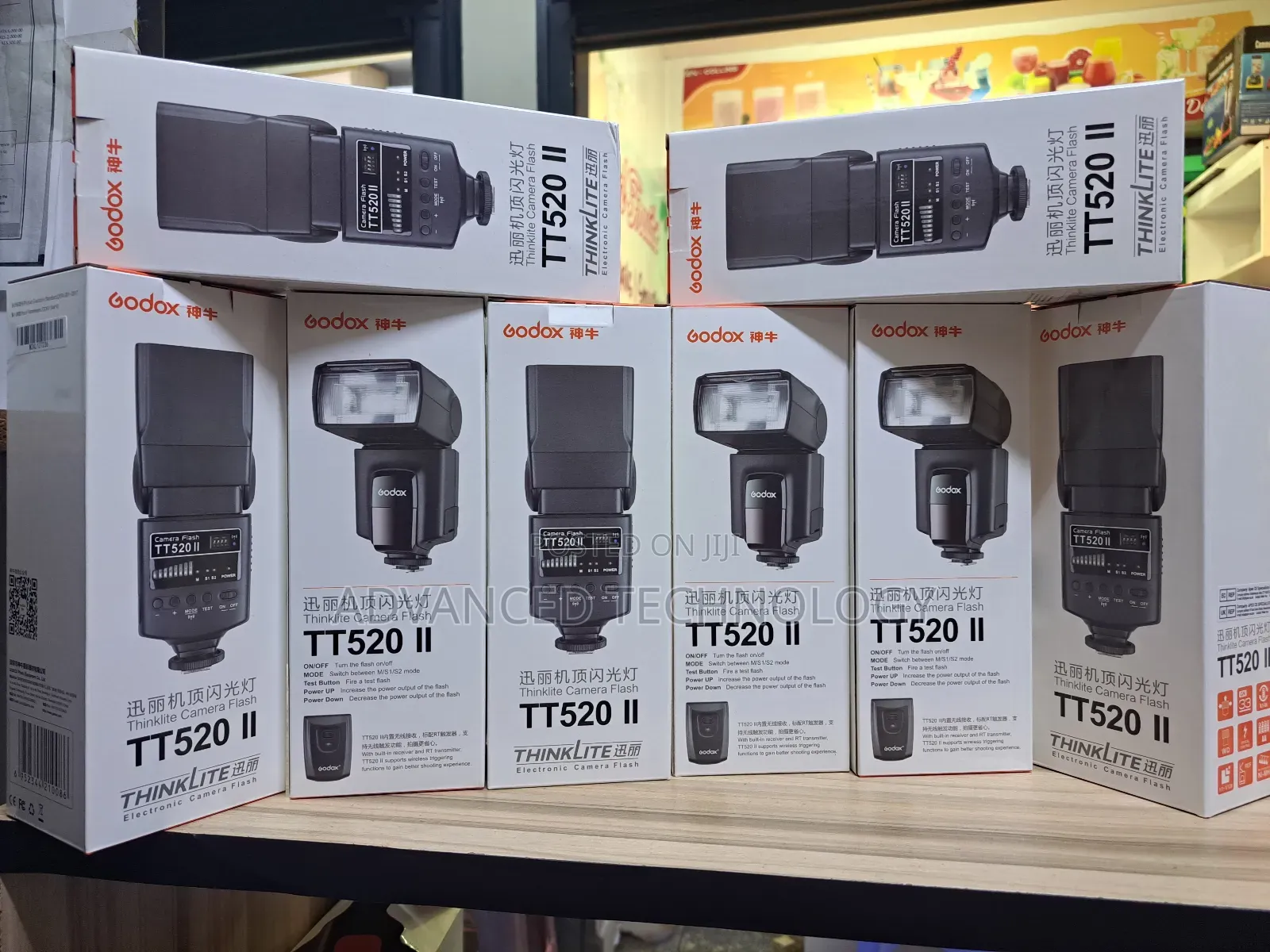 Godox Tt520 Ii Thinklight Flash Speedlite