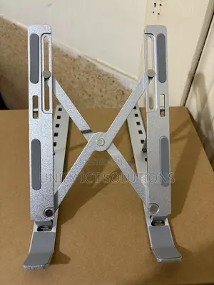 Aluminium Adjustable Laptop Stand- Metallic