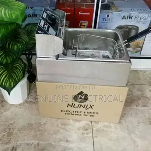 Fryer, Nunix Single Commercial Deep Fryer 6l