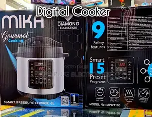 Mika Smart Pressure Cooker, 6l - 15 Preset Program